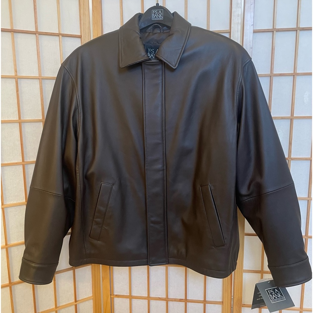 Jos. A. Banks Lambskin Jacket NWT Size L